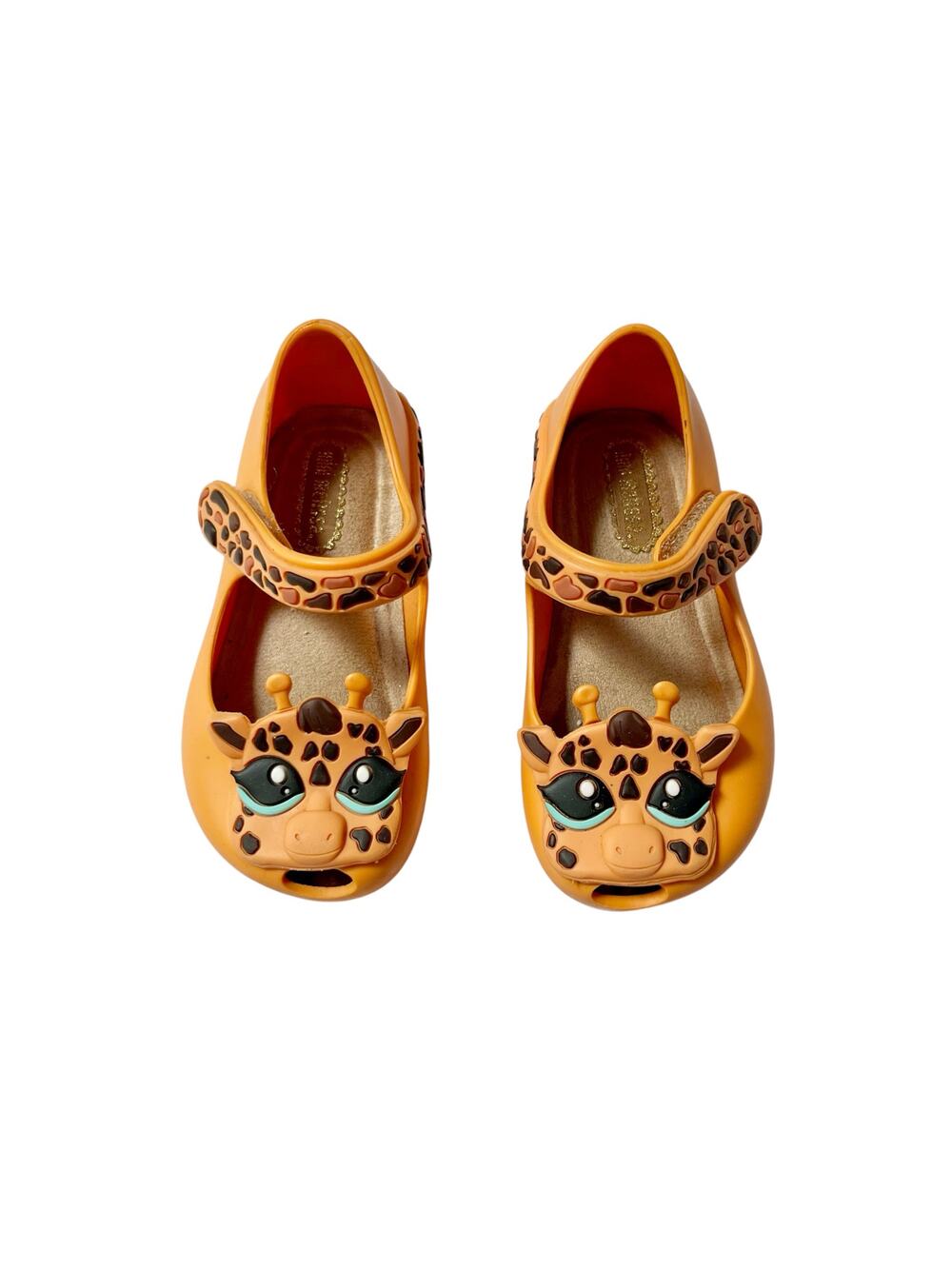Mini Melissa Giraffe Ballet Flats Size 6